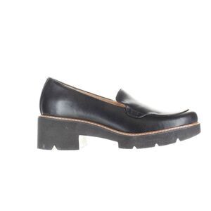 Naturalizer Black Heeled Loafers